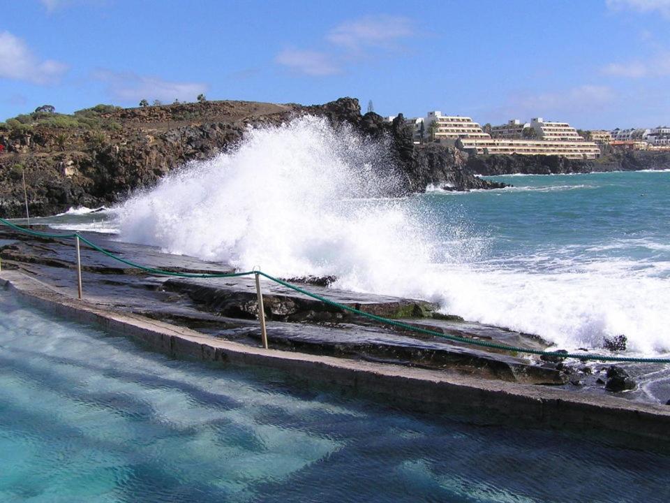 Beach-Front Tenerife Sth Sea And Pool View Costa Del Silencio Dış mekan fotoğraf